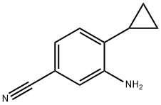 3-Amino-4-(cyclopropyl)benzonitrile|3-氨基-4-环丙基苄腈