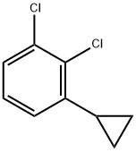 3-(Cyclopropyl)-1,2-dichlorobenzene Structure