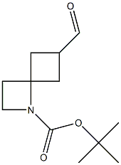 tert-butyl 6-formyl-1-azaspiro[3.3]heptane-1-carboxylate Structure