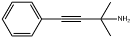 2-甲基-4-苯基丁-3-炔-2-胺 结构式