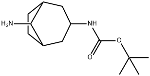 tert-butyl N-{8-aminobicyclo[3.2.1]octan-3-yl}carbamate Structure