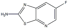 6-fluorothiazolo[5,4-b]pyridin-2-amine Struktur