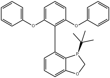 (R)-3-(tert-butyl)-4-(2,6-diphenoxyphenyl)-2,3-dihydrobenzo[d][1,3]oxaphosphole Structure