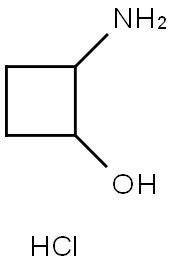 2-aminocyclobutan-1-ol hydrochloride Structure