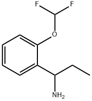 1-[2-(difluoromethoxy)phenyl]propan-1-amine|1-[2-(二氟甲氧基)苯基]丙烷-1-胺