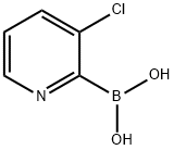 Boronic acid, B-(3-chloro-2-pyridinyl)- Structure