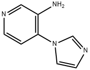 4-(1H-imidazol-1-yl)pyridin-3-amine Struktur