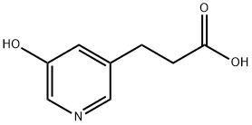 3-(5-hydroxypyridin-3-yl)propanoic acid Structure