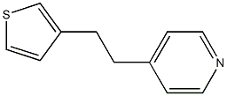 4-[2-(thiophen-3-yl)ethyl]pyridine Structure
