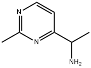 1-(2-甲基嘧啶-4-基)乙烷-1-胺,1484201-41-3,结构式