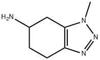 1-methyl-4,5,6,7-tetrahydro-1H-1,2,3-benzotriazol-6-amine Struktur