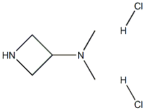 3-(N,N-Dimethylamino)azetidine Dihydrochloride Structure