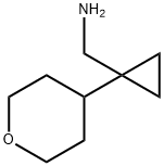 [1-(oxan-4-yl)cyclopropyl]methanamine Structure