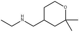 N-((2,2-dimethyltetrahydro-2H-pyran-4-yl)methyl)ethanamine Structure