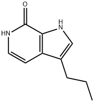 3-Propyl-1H-pyrrolo[2,3-c]pyridin-7(6H)-one Structure