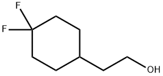 2-(4,4-Difluorocyclohexyl)ethan-1-ol Struktur
