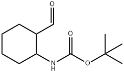 tert-butyl N-(2-formylcyclohexyl)carbamate,1496985-27-3,结构式