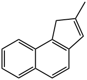 1H-Benz[e]indene, 2-methyl- Struktur