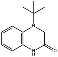 4-tert-butyl-1,2,3,4-tetrahydroquinoxalin-2-one Struktur