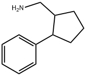 (2-phenylcyclopentyl)methanamine Structure