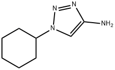 1-Cyclohexyl-1H-1,2,3-triazol-4-amine Structure