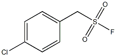 (4-Chlorophenyl)methanesulfonyl fluoride Structure