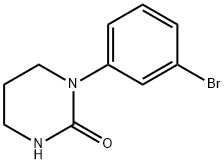 1-(3-bromophenyl)-1,3-diazinan-2-one Structure