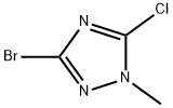 3-溴-5-氯-1-甲基-1H-1,2,4-三唑, 1520859-32-8, 结构式