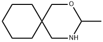 2-Oxa-4-azaspiro[5.5]undecane, 3-methyl- Struktur