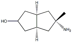 (2r,3aR,5r,6aS)-5-amino-5-methyloctahydropentalen-2-ol,1523348-42-6,结构式