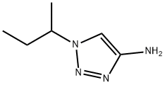 1-(仲丁基)-1H-1,2,3-三唑-4-胺 结构式