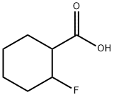 2-fluorocyclohexane-1-carboxylic acid Structure