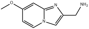 {7-methoxyimidazo[1,2-a]pyridin-2-yl}methanamine Struktur