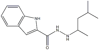 N'-(1,3-dimethylbutyl)-1H-indole-2-carbohydrazide|