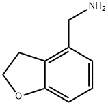 (2,3-dihydrobenzofuran-4-yl)methanamine 化学構造式