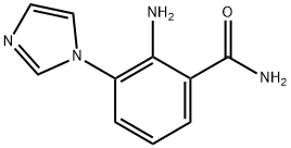 2-amino-3-(1H-imidazol-1-yl)benzamide Structure