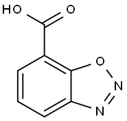 苯并[D][1,2,3]噁二唑-7-羧酸 结构式