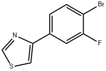 1563529-28-1 2-Fluoro-4-(thiazol-4-yl)bromobenzene