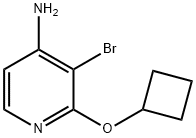 1563529-35-0 4-AMINO-3-BROMO-2-(CYCLOBUTOXY)PYRIDINE