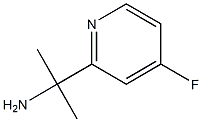 4-Fluoro-6-(2-aminopropan-2-yl)pyridine 结构式