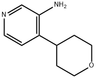 3-Amino-4-(oxan-4-yl)pyridine Structure