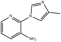 3-AMINO-2-(4-METHYLIMIDAZOL-1-YL)PYRIDINE|