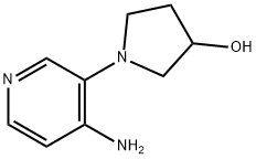 1-(4-AMINOPYRIDIN-3-YL)PYRROLIDIN-3-OL Structure