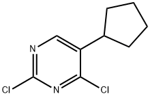 2,4-Dichloro-5-(cyclopentyl)pyrimidine|2,4-二氯-5-环戊基嘧啶