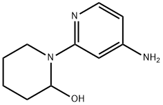 1-(4-AMINOPYRIDIN-2-YL)PIPERIDIN-2-OL|