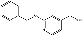 (2-(Benzyloxy)pyridin-4-yl)methanol Structure