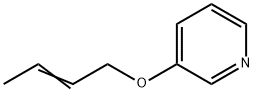 3-(but-2-en-1-yloxy)pyridine Structure