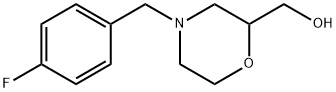 (4-(4-fluorobenzyl)morpholin-2-yl)methanol,156816-54-5,结构式