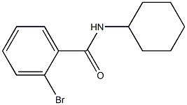 2-bromo-N-cyclohexylbenzamide 结构式