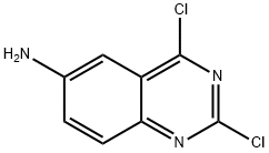 2,4-二氯喹唑啉-6-胺, 1592940-19-6, 结构式